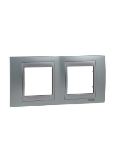 Unica Ramka podwójna fluor green MGU66.004.094