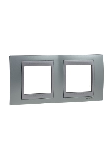 Unica Ramka podwójna fluor green MGU66.004.094