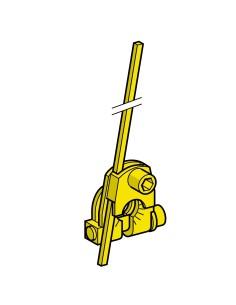 Głowica napędowa dźwignia z prętem metalowym ZC2JY51