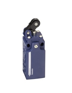 Wyłącznik krańcowy 1R 1Z migowy tworzywo trzpień z rolką z ramieniem przepust M20 XCKN2121P20