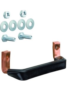 univers Łącznik szyn zbiorczych 30x10mm 1-pol. 100mm UM05R Hager 2