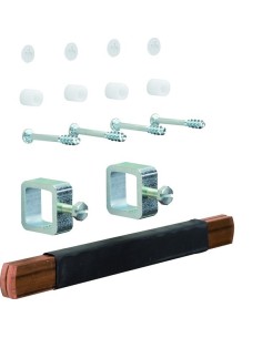 univers Łącznik szyn zbiorczych 20x5/10mm 1-pol. 60mm UM05N Hager 2