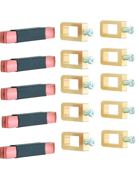 univers Łącznik szyn zbiorczych 12x10mm 5-pol. 40mm UM05B Hager