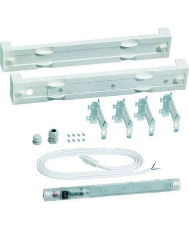 universN Blok dla oświetl. LED z wył. +pusty blok 75x500mm UG02E1N Hager