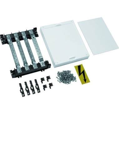 univers N Blok 300x250mm z szynami 4-pol. Cu 25x6mm 4x400A UE21D3 Hager