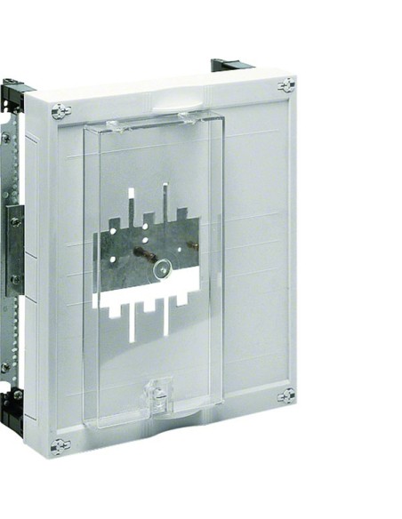 univers N Blok z płytą mont. dla 1xNH00 z plomb.pokrywą i zac. PE/N 300x250mm UD21E2 Hager