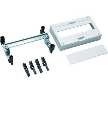 univers N Blok dla pól licznikowych z szyną nośną 150x250mm UD11A4 Hager