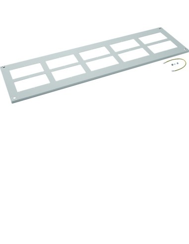 univers Płyta zamykająca dolna otwarta 5-polowa G400 FZ895D Hager