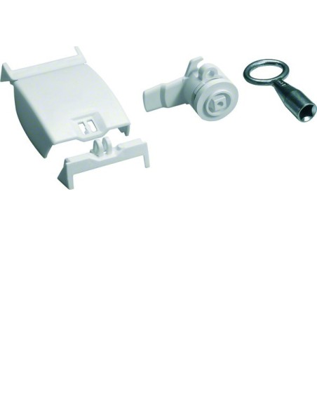 univers Zamek czworokątny z pokrywą plombowaną 8mm FZ821N Hager