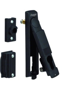 univers Zamek uchwyt uchylny do półbębenka 40mm, plombowany FZ535N Hager 2