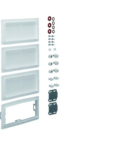 univers Zestaw łączeniowy do obudowy 4-pol. głębokość 160/205mm FZ444B Hager