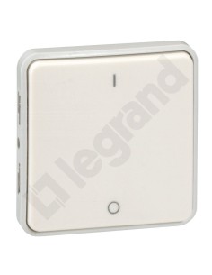 PLEXO55 Łącznik dwubiegunowy biały/ ecru 069627