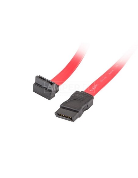 Kabel SATA DATA III (6GB/s) 0,5m kątowy CA-SASA-12CU-0050-R