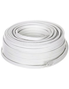 Przewód głośnikowy CU 2x2,5 OFC biały 15116 /25m/