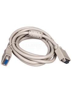 Kabel przedłużający SVGA Typ DSUB15/DSUB15, M/Ż beżowy 3m AK-310203-030-E