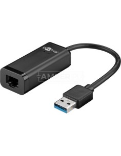 Konwerter sieciowy USB 3.0 Gigabit Ethernet USB-A &gt, RJ45 39038