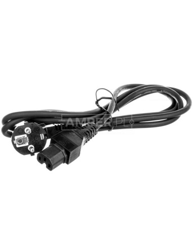 Kabel zasilający Schuko (type F, CEE 7/7) &gt, C15 2m 93277