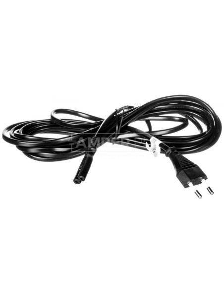 Kabel zasilający EURO (radiowy) CEE 7/16 - IEC 320 C7 5m 95039