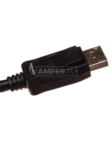 Kabel DisplayPort (M) - DisplayPort (M) v1.2 3m Gold