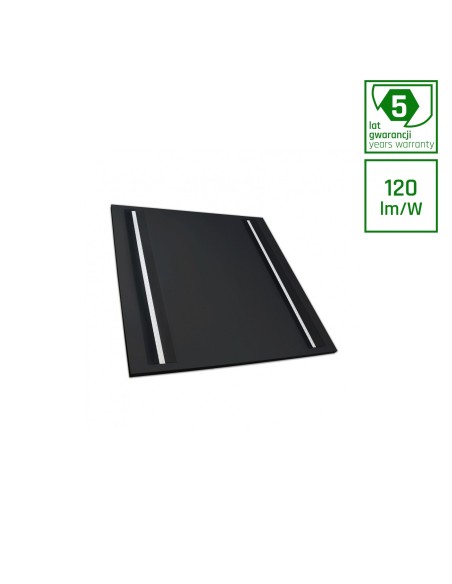 Oprawa LED 44W 5300lm ALGINE LINE BLACK biała neutralna Spectrum - hurtownia elektryczna online