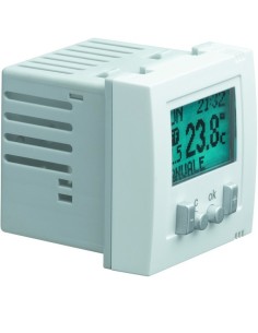 systo Regulator temperatury pomieszczenia ze sterowaniem czasowym, 2M, biały WS311 Hager 2