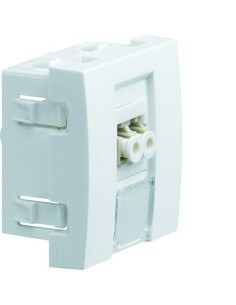 systo Gniazdo optyczne LC, 2 moduły, biały WS271 Hager 2