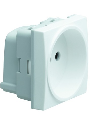 systo Gniazdo bez uziemienia, zaciski śrubowe, 16A/250V, 2M, biały WS102 Hager