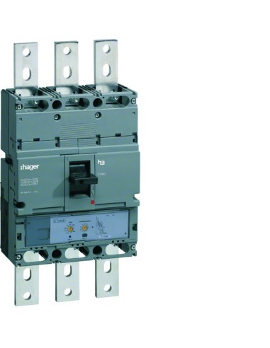 Wyłącznik mocy h1000 3P 50kA 630A LSI HNE630H Hager
