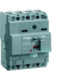 Wyłącznik mocy x160 4P 40kA 160A HNA161H Hager 2
