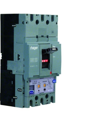 Wyłącznik mocy h630 3P 70kA 250A LSI HED250H Hager