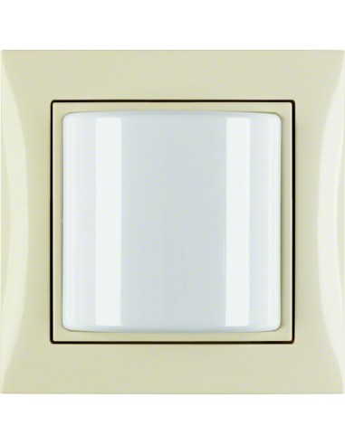 B.Kwadrat/S.1 System przywoławczy Sygnalizator świetlny z ramką, kremowy połysk 52038982 Berker Hager