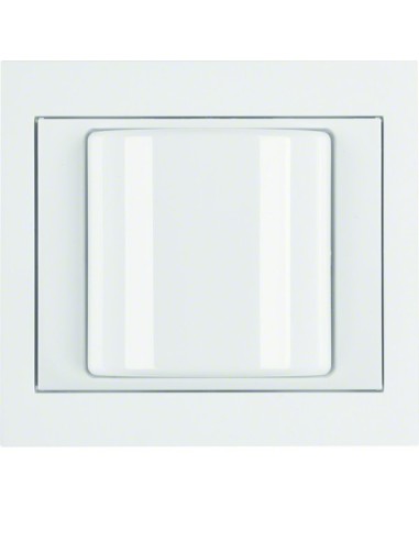 K.1 System przywoławczy Sygnalizator świetlny z ramką, biały połysk 52037009 Berker Hager