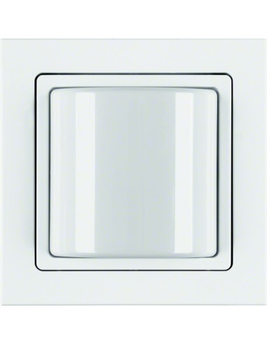 Q.3 System przywoławczy Sygnalizator świetlny z ramką, biały aksamit 52036099 Berker Hager