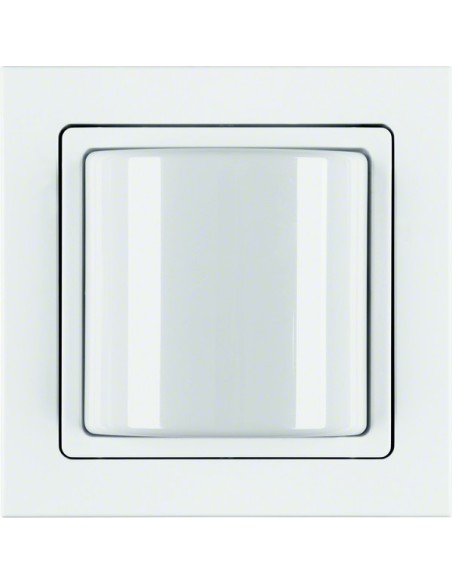 Q.3 System przywoławczy Sygnalizator świetlny z ramką, biały aksamit 52036099 Berker Hager