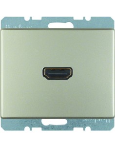Arsys Gniazdo HDMI, stal szlachetna, lakierowany 3315429004 Berker Hager 2