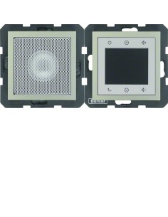 B.3/B.7 Radio Touch komplet, stal szlachetna, lakierowany 28808916 Berker Hager 2