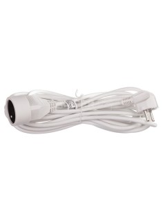 Przedłużacz 1-gniazdo z/u 7m /H05VV-F 3x1/ biały P0117