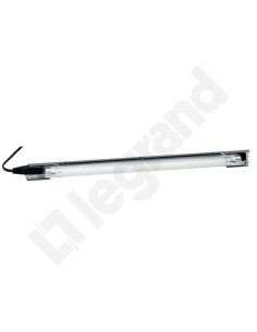 Zestaw oświetleniowy oprawa 12W T4 G5 z wyłącznikiem i przwewodem 1,8m 048236