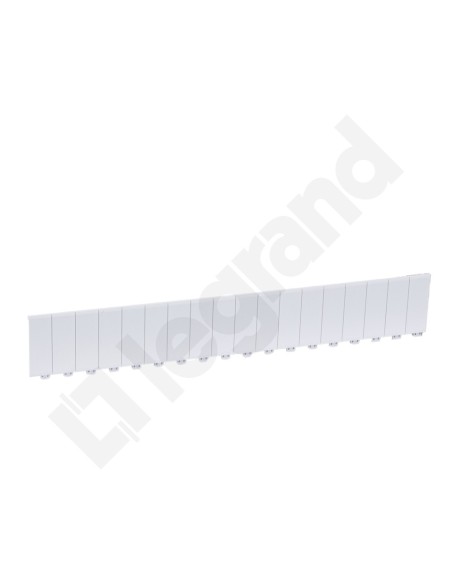 Zaślepka modułowa 18 modułów szara 001665