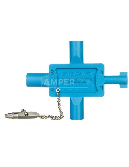 Klucz uniwersalny dwu-piórowy trójkąt 8mm kwadrat 8mm US 1 68000290