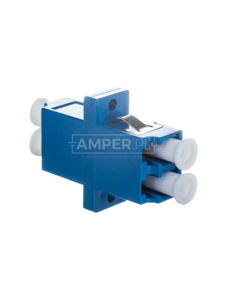 Adapter światłowodowy LCduplex APC SM M309003