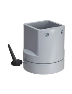 Pionowo kątownik obrotowy, kwadrat 50mm RAL 7040, dla obudowy S3CM HMI NSYCMUCR50