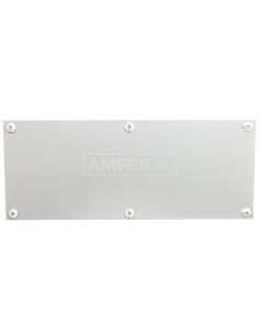 Osłona metalowa pełna 400x800mm BPZ-FP-400/800-BL 119232