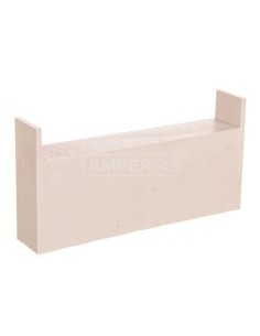 Nakładka na ktańce szyn 40/60/80x10mm BI-80 121453 /12szt./