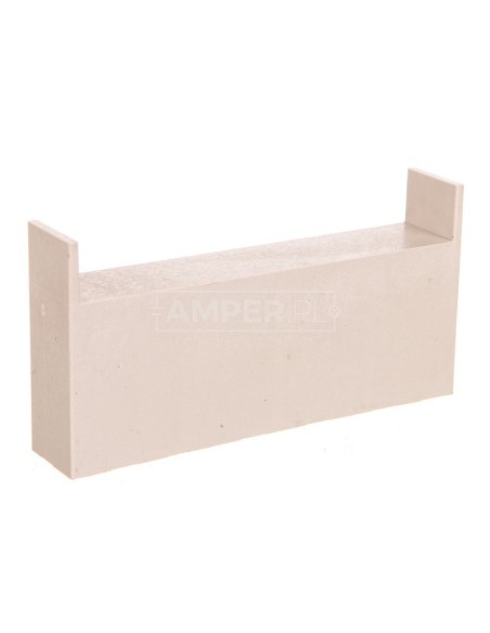 Nakładka na ktańce szyn 40/60/80x10mm BI-80 121453 /12szt./