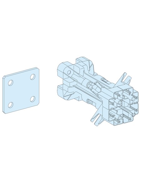 Prisma Plus, system G, zestaw łączeniowy kwadratowy, IP55 08383