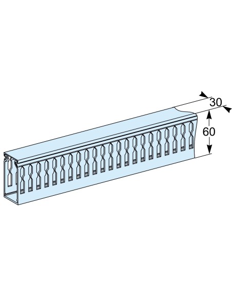 Poziome sekcje 60x30mm L50+WSP 04257 /4szt./