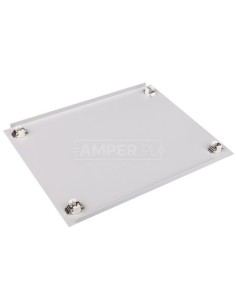 Osłona metalowa pełna 320x250mm BPZ-FP-400/250-BL 108389