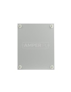 Osłona metalowa pełna 400x400mm BPZ-FP-400/400-BL 119230