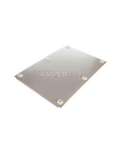 Osłona metalowa pełna 500x400mm stal BPZ-FP-400/500-BL 119231